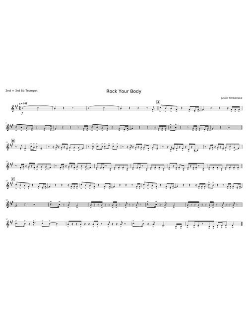 Rock your body - Justin Timberlake