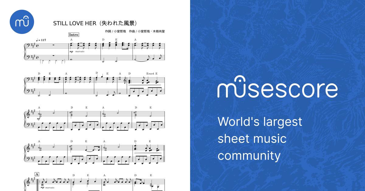 Still Love Her - 浅倉大介 小室哲哉 Sheet music for Piano Still Love Her - 浅倉大介 小室哲哉 Sheet music for Piano