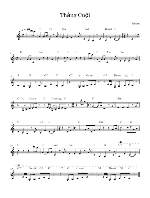 Thằng Cuội – Lê Thương