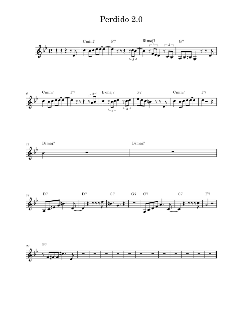 Perdido Duke Ellington Sheet music for Piano (Solo) Easy
