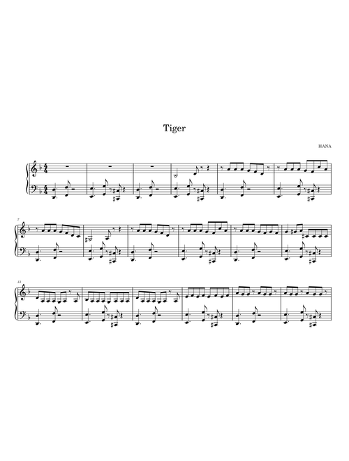 Tiger – brillante1971