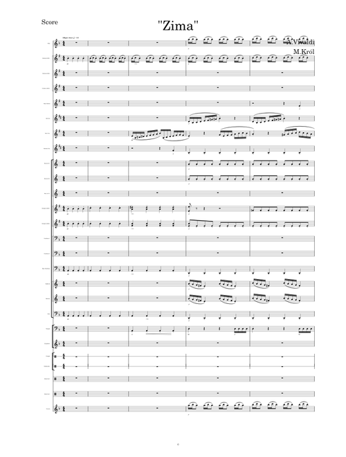 Winter/Zima Antonio Vivaldi