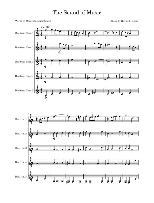 The Hills Are Alive – Rodgers & Hammerstein