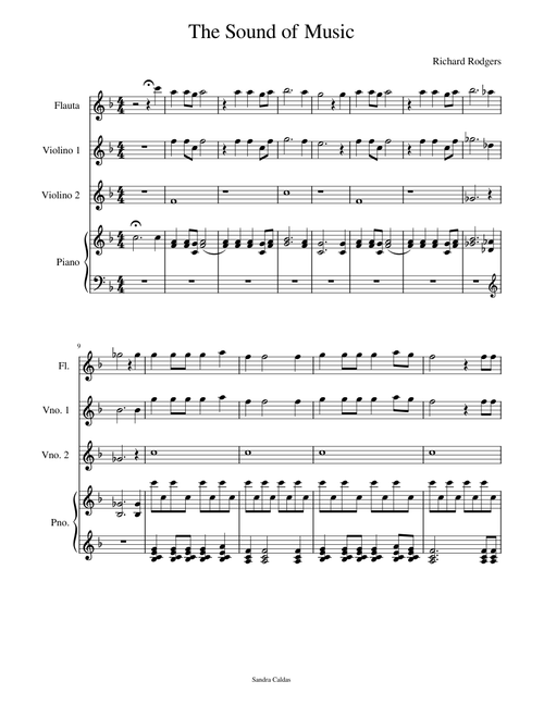 The Sound Of Music (from The Sound of Music) - Rodgers & Hammerstein