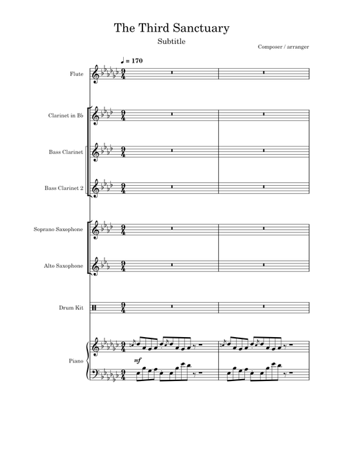 The Third Sanctuary for Concert Band thing