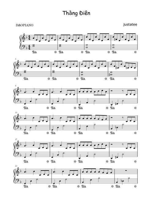 Thằng ĐIên - DẠOPIANO