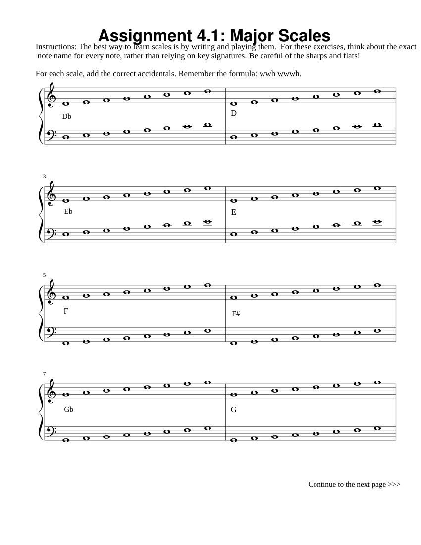 Assignment4 1 Sheet music for Piano (Solo) Easy | Musescore.com