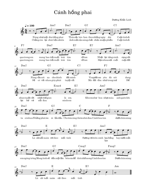 Cánh hồng phai – Unknown author