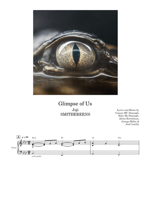 Glimpse Of Us – Joji