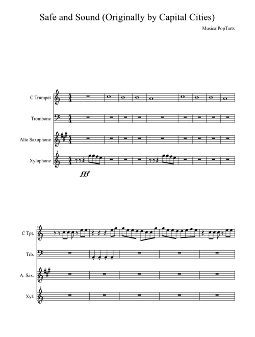 Safe and Sound (Originally by Capital Cities)