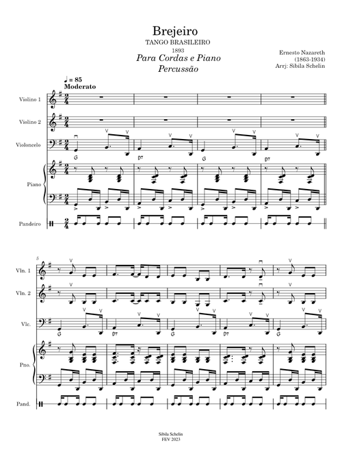 Brejeiro - Cordas & Piano – Ernesto Nazareth