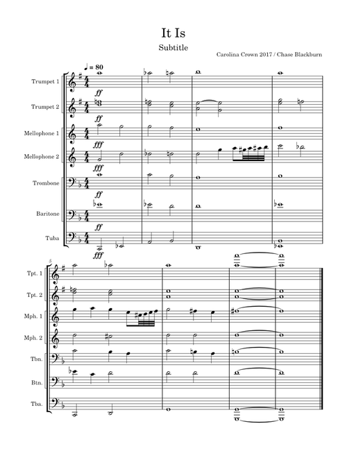 It Is – Carolina Crown It Is...