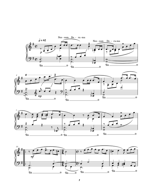 Turandot from Giacomo Puccini | buy now in the Stretta sheet