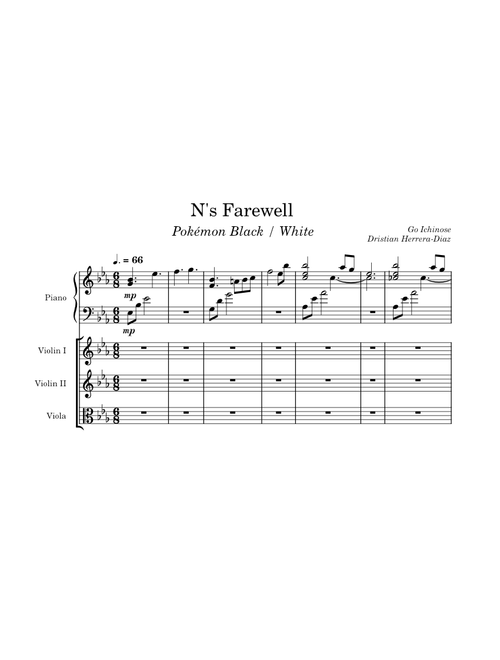 N's Farewell - Pokémon Black / White