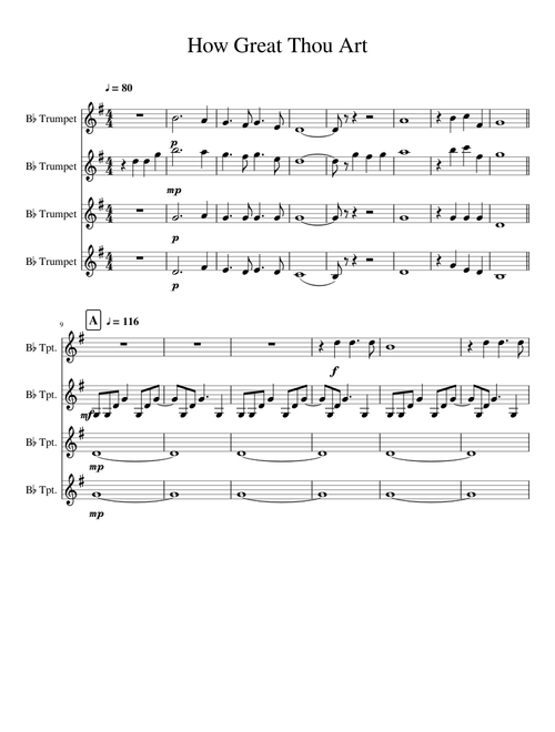 How Great Thou Art