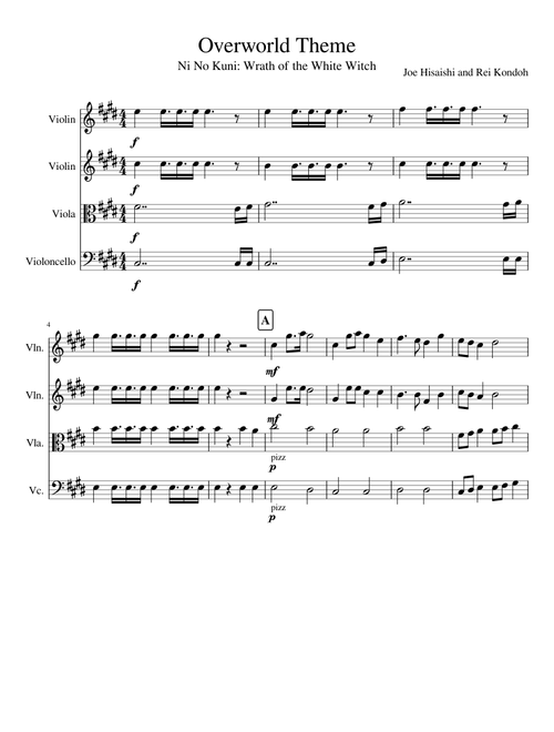 Ni No Kuni: World Map Theme