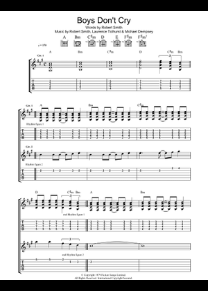 Play Official version of End of the world Sheet Music by The Cure