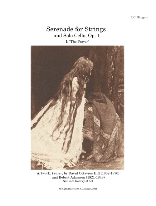 Serenade for Strings and Solo Cello Op. 1, I. "The Prayer"