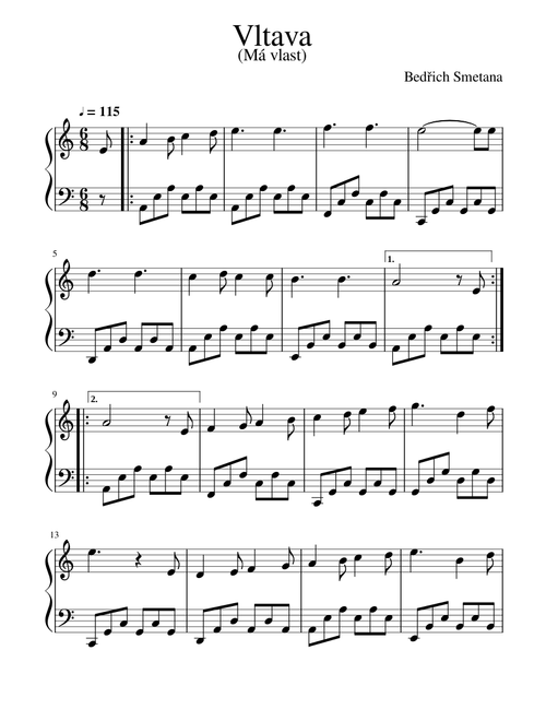 Bedřich Smetana - Vltava (Má Vlast)