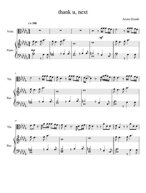 Thank u next Viola