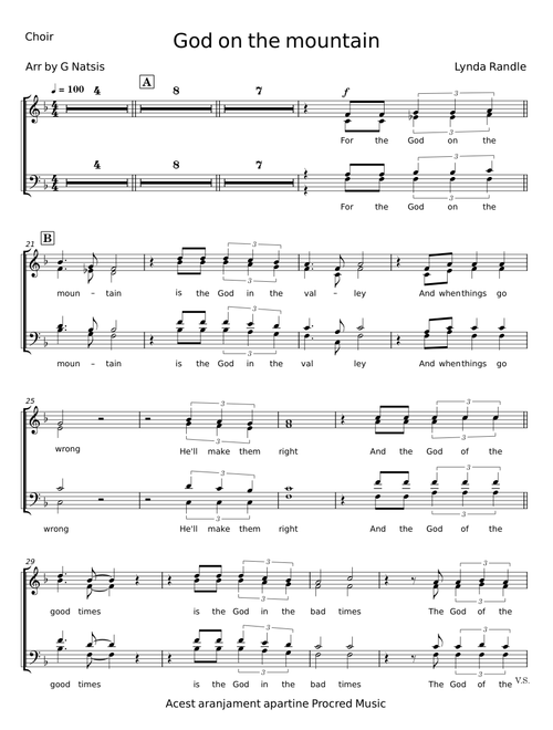 God on the mountain - Lynda Randle