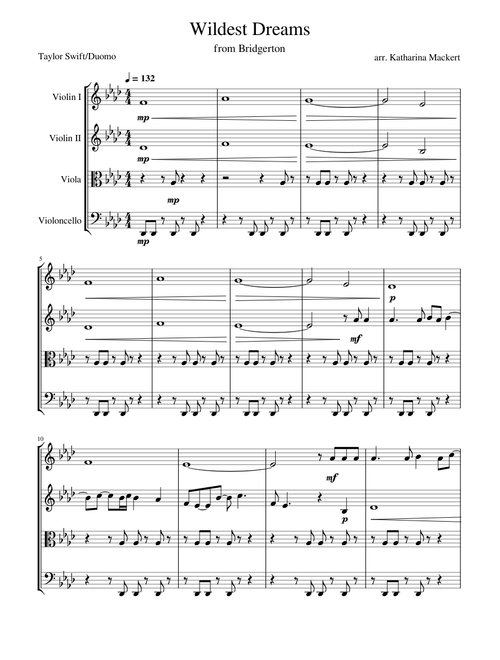 Wildest Dreams – Taylor Swift