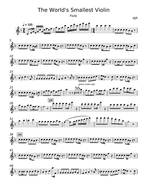 World's Smallest Violin - AJR