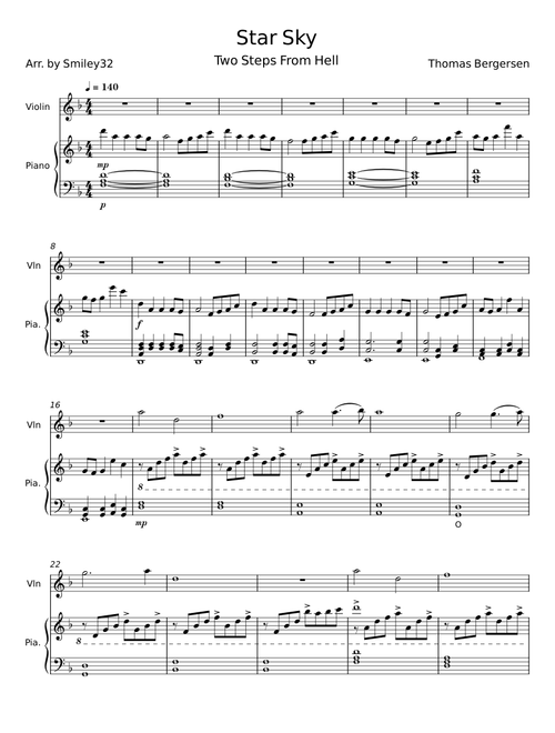 Star Sky - Thomas Bergersen