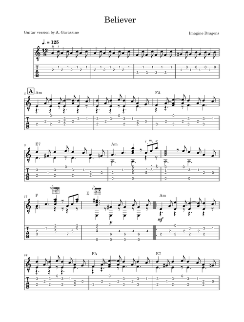 Believer – Imagine Dragons