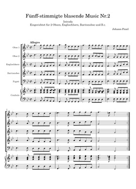 Free Johann Christoph Pezel sheet music | Download PDF or