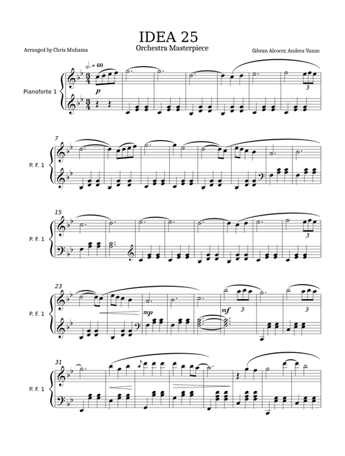Idea 25 [Orchestra version] - Gibran Alcocer x Andrea Vanzo