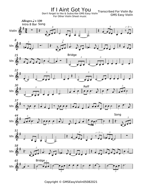 If I Ain't Got You - Alicia Keys
