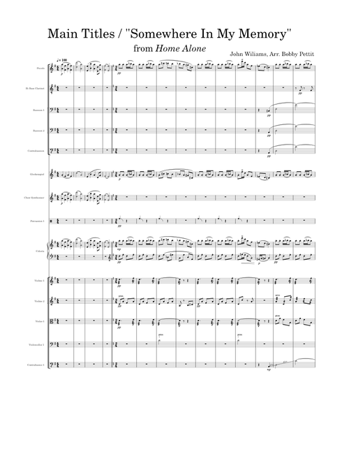 Main Titles / "Somewhere In My Memory" – John Williams