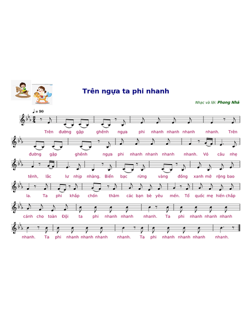 Trên ngựa ta phi nhanh - Phong Nhã