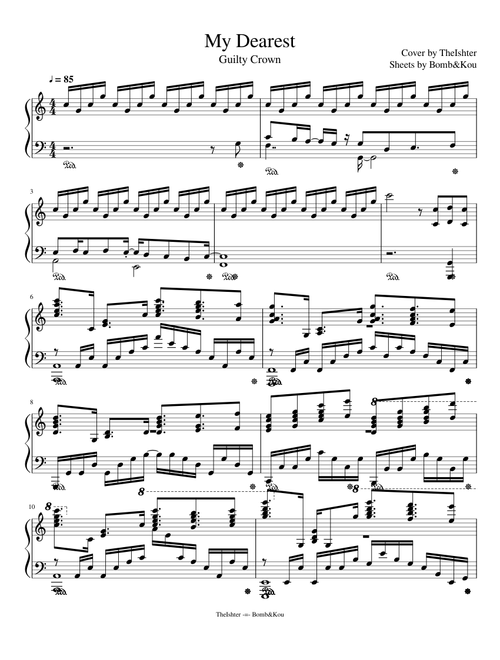 3184436 My Dearest Guilty Crown TheIshter Sheets 90 Done 2