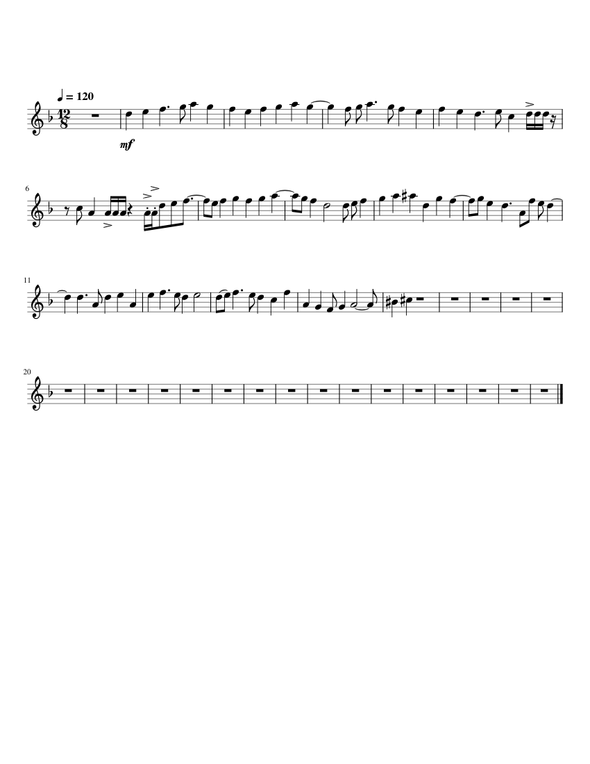 Pirates of the Caribbean Sheet music for in bflat