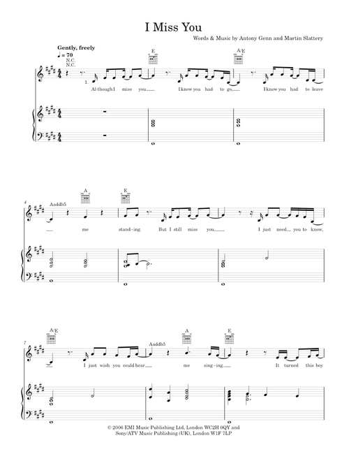 I Miss You - The Twilight Hours (Piano-Voice-Guitar)