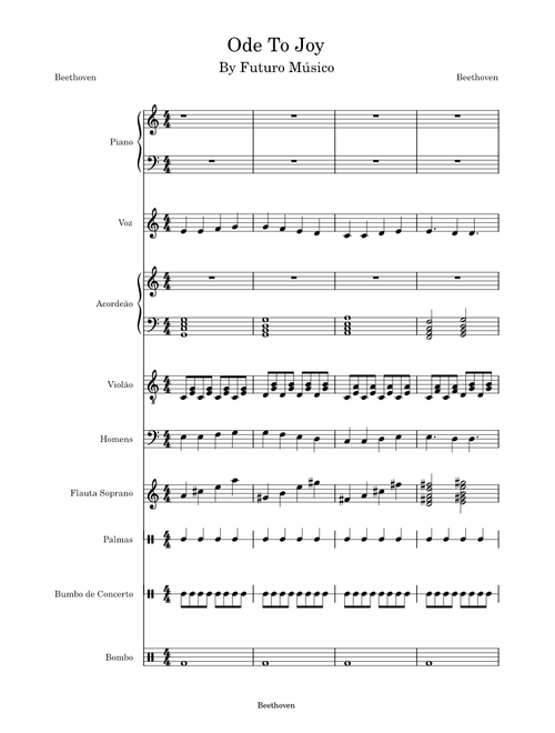 Ode To Joy – Ludwig van Beethoven Ode To Joy
