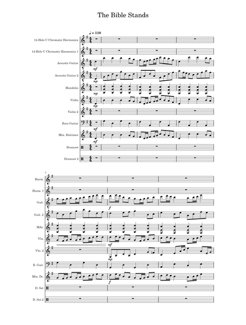 The Bible Stands – Haldor Lillenas (1917, arranged)