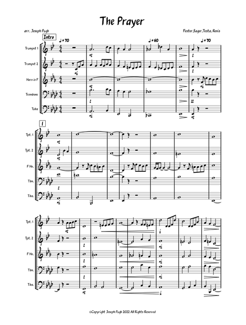 The Prayer – David Foster,Sager.Testa.Renis