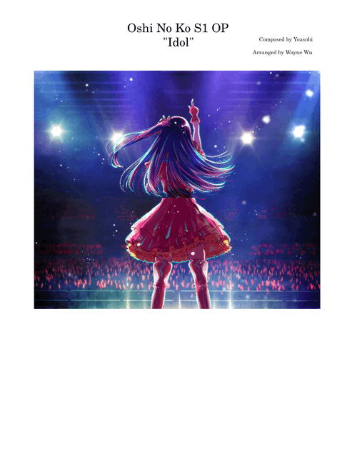 Oshi No Ko "Idol" Orchestra (Full Size)
