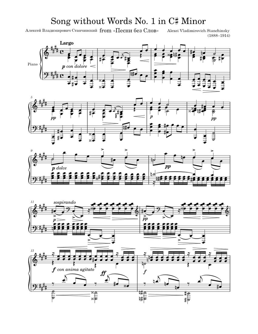 song-without-words-no-1-in-c-minor-stanchinsky-sheet-music-for