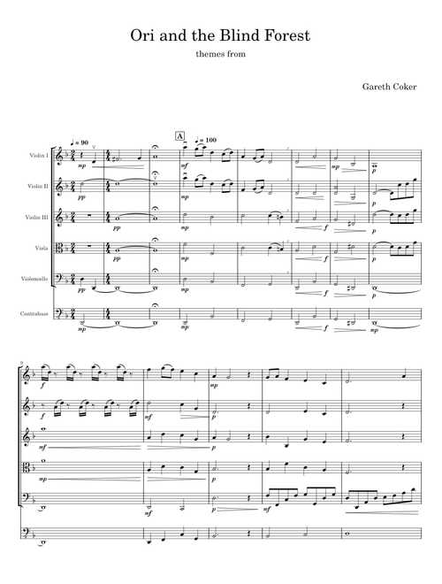 Ori and The Blind Forest - Light of Nibel - Gareth Coker