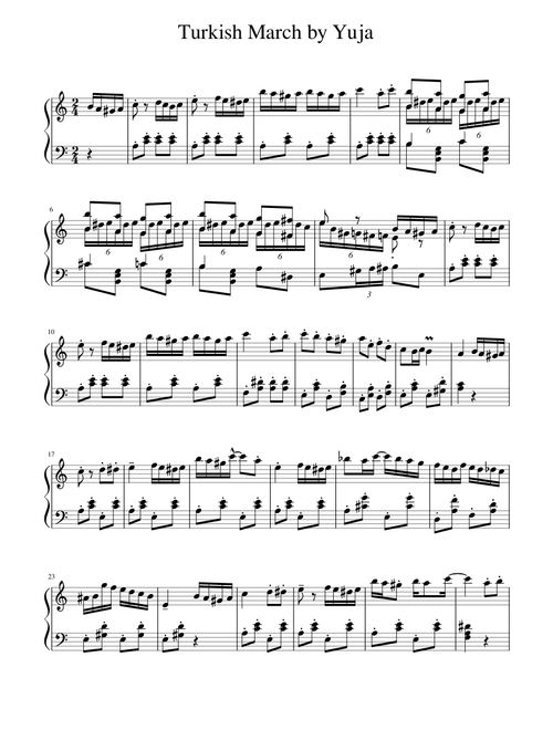 Turkish-March by Yuja Wang