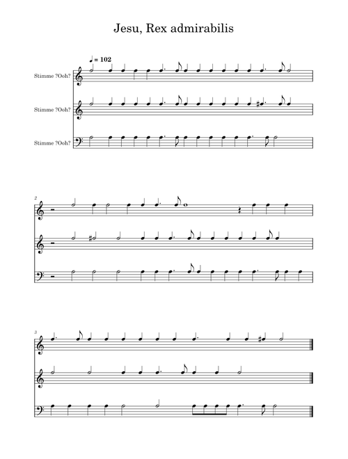 O bone Jesu – Giovanni Pierluigi da Palestrina
