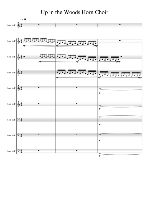 Bluecoats 2015 Horn Choir