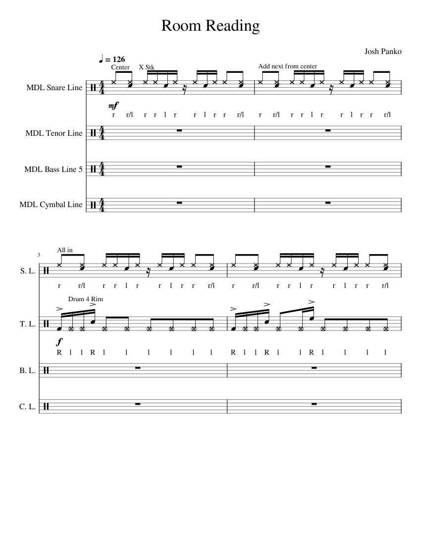 room-reading-sheet-music-for-snare-drum-crash-tenor-drum-bass-drum