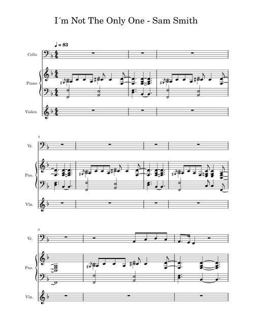 I'm Not the Only One – Sam Smith Cello