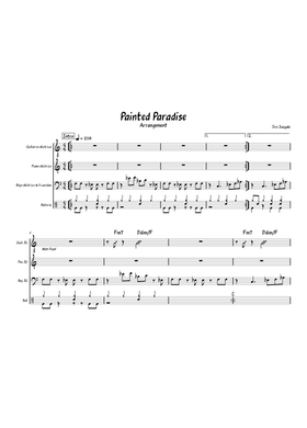 Free Painted Paradise by Jiro Inagaki & Soul Media sheet music