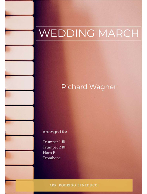 WEDDING MARCH - RICHARD WAGNER - BRASS QUARTET (Arr. RODRIGO BENEDUCCI) (Brass Ensemble)